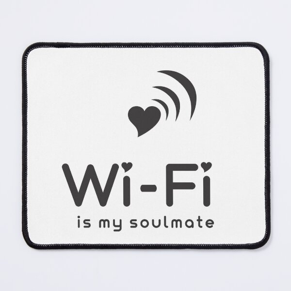 Item preview, Wi-Fi Is My Soulmate – Relatable Tech addiction Joke for Gamers, Coders & Internet Lovers” designed and sold by TubulGraphics.