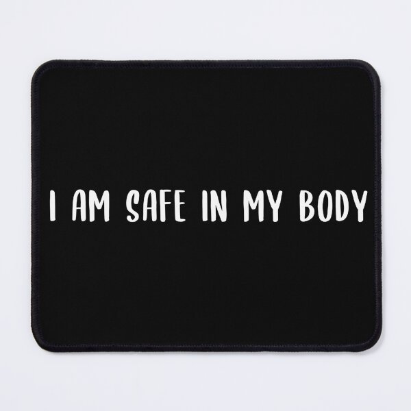 Item preview, I am safe in my body Body Positive funny curvy gift designed and sold by timizar.