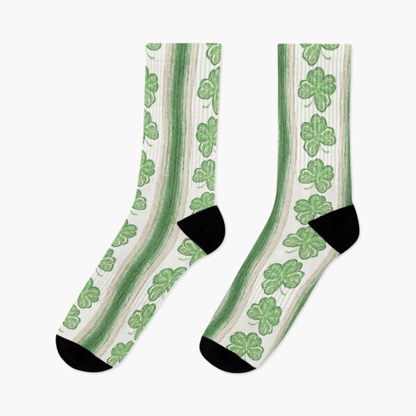 Item preview, Whimsical St. Patrick’s Day Lucky Shamrock Pattern designed and sold by Seamlessly Buffalo.