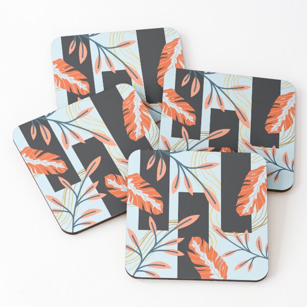 Item preview, Scandinavian Botanical Grid Pattern designed and sold by JitsTheArtist.