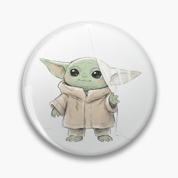 Item preview, BABY YODA WITH SHEER CURTAINS designed and sold by LIS AND MELIVERSO.