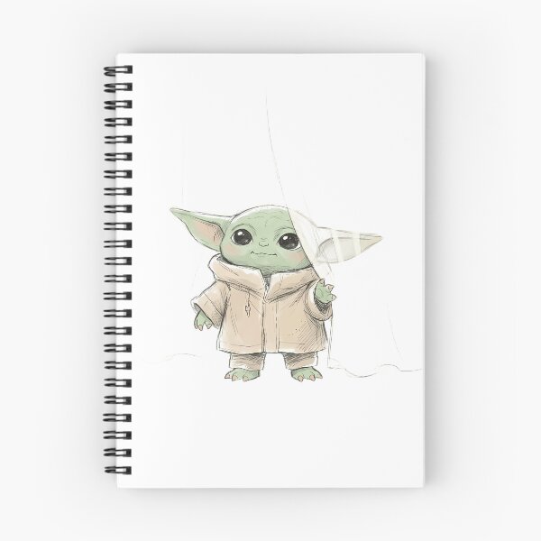 Item preview, BABY YODA WITH SHEER CURTAINS designed and sold by LIS AND MELIVERSO.