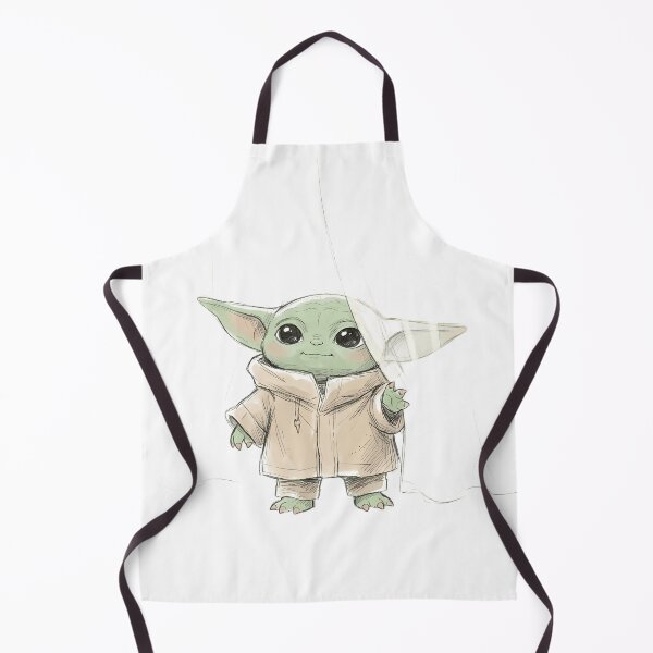 Item preview, BABY YODA WITH SHEER CURTAINS designed and sold by LIS AND MELIVERSO.