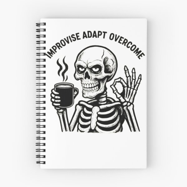 Item preview, Improvise adapt overcome Black  designed and sold by TheSalesGalore.
