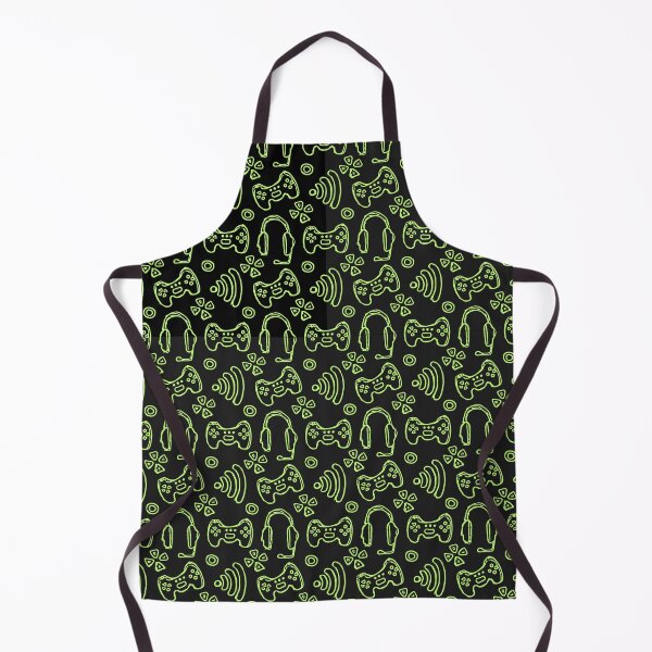 Item preview, Neon Green Gaming Pattern For Gaming Lover designed and sold by Bawek85Designs.