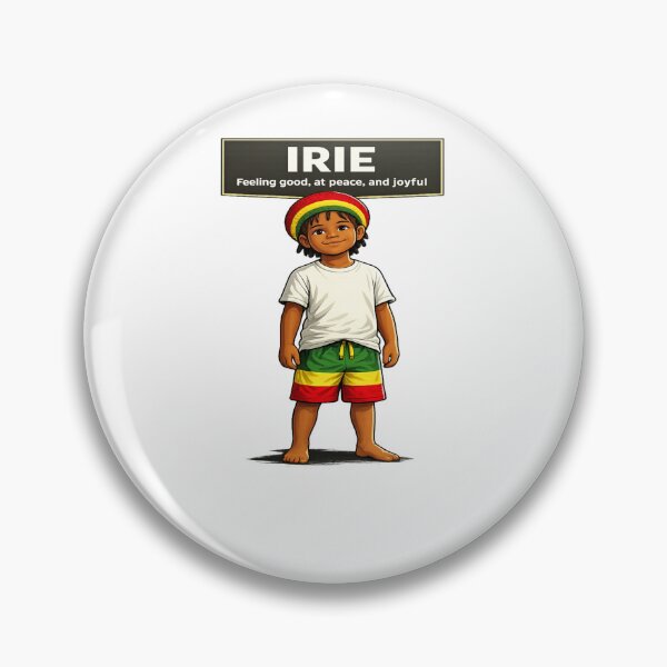 Item preview, Irie – Jamaican Rasta Child Illustration designed and sold by Inspirational Jamaican.