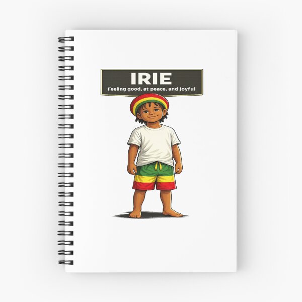 Item preview, Irie – Jamaican Rasta Child Illustration designed and sold by Inspirational Jamaican.