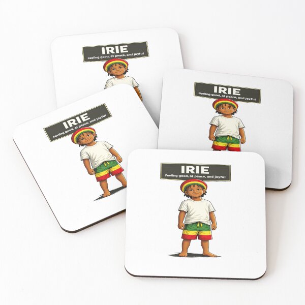 Item preview, Irie – Jamaican Rasta Child Illustration designed and sold by Inspirational Jamaican.