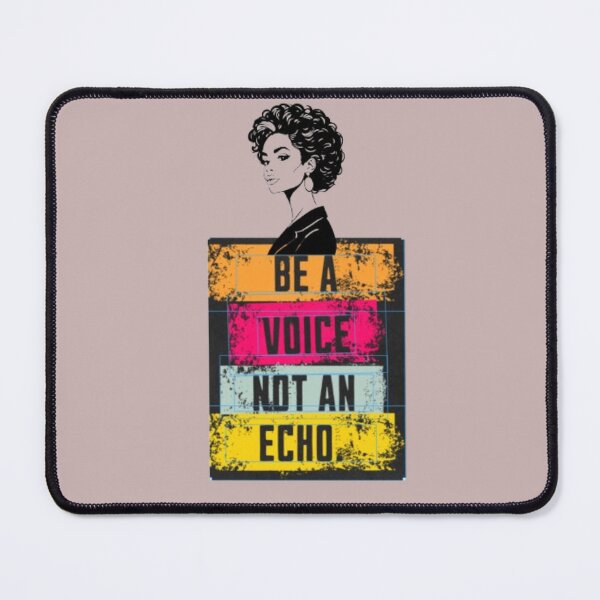 Item preview, Be A Voice Not An Echo - Bold Empowerment Streetwear Graphic designed and sold by Miheerala.