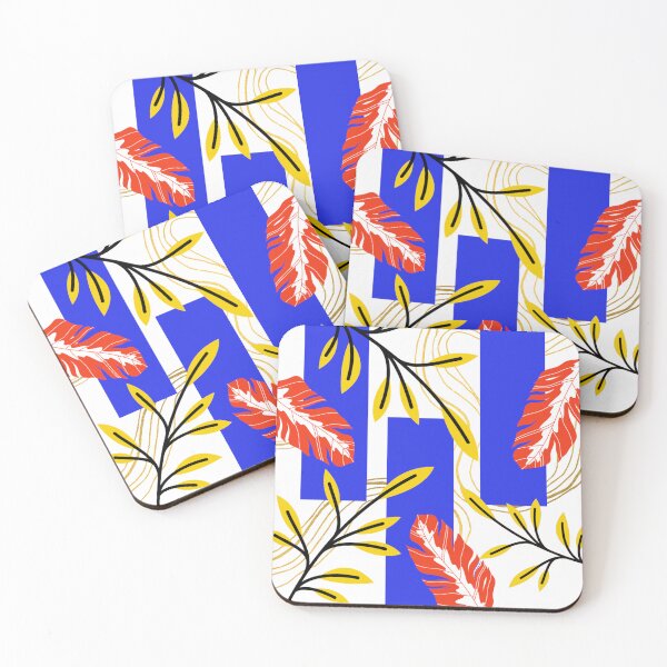 Item preview, Scandinavian Botanical Grid Pattern designed and sold by JitsTheArtist.