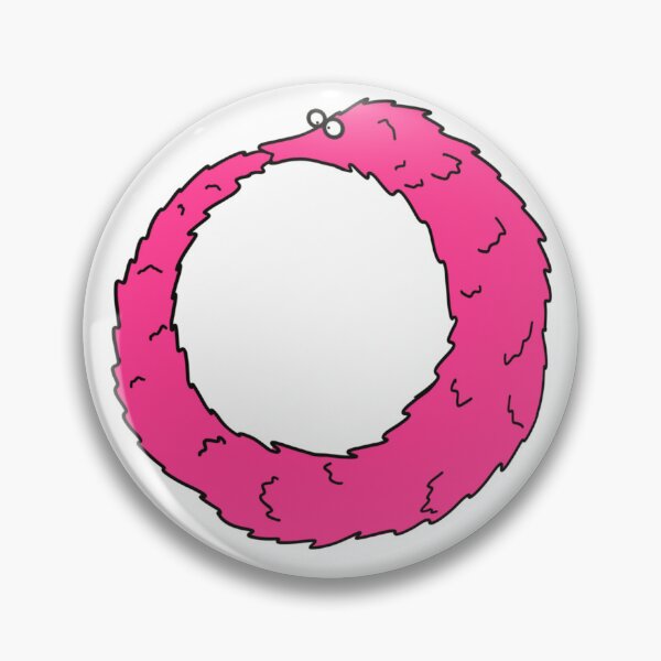 Item preview, Squirm-oboros in Pink designed and sold by A Flea's Market.