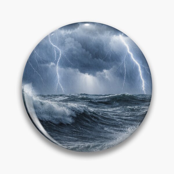 Item preview, Thunderstorm over the sea designed and sold by JuViRo.