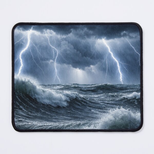 Item preview, Thunderstorm over the sea designed and sold by JuViRo.