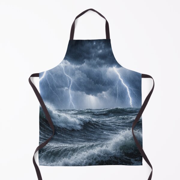 Item preview, Thunderstorm over the sea designed and sold by JuViRo.
