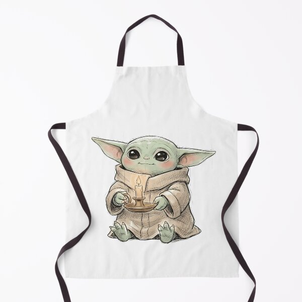Item preview, BABY YODA WITH CANDLE HOLDER designed and sold by LIS AND MELIVERSO.