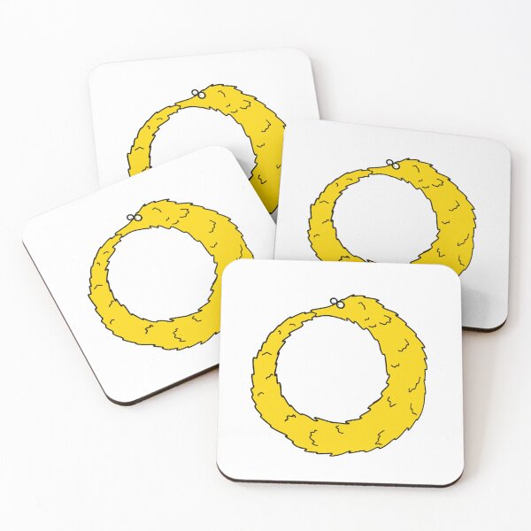 Item preview, Squirm-oboros in Yellow designed and sold by A Flea's Market.