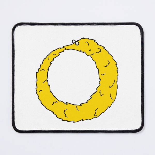 Item preview, Squirm-oboros in Yellow designed and sold by A Flea's Market.