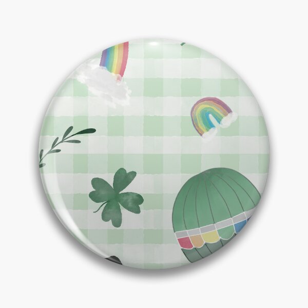 Item preview, Whimsical St. Patrick’s Day Lucky Shamrock Pattern designed and sold by Seamlessly Buffalo.