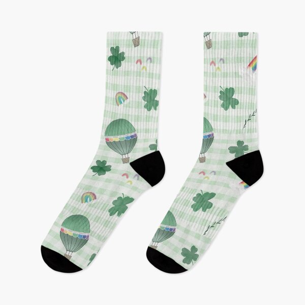 Item preview, Whimsical St. Patrick’s Day Lucky Shamrock Pattern designed and sold by Seamlessly Buffalo.