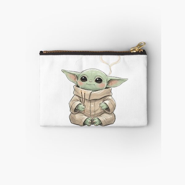 Item preview, BABY YODA WITH INCENSE designed and sold by LIS AND MELIVERSO.