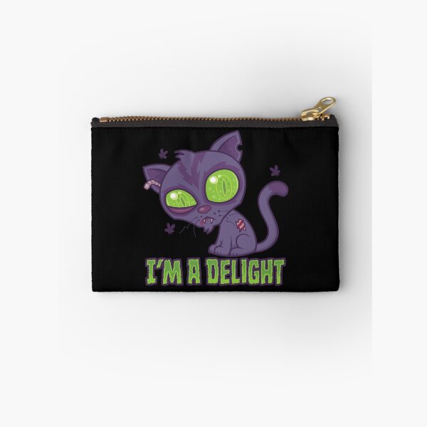 Item preview, Delightfully Undead Creepy Cute Cat designed and sold by fizzgig.