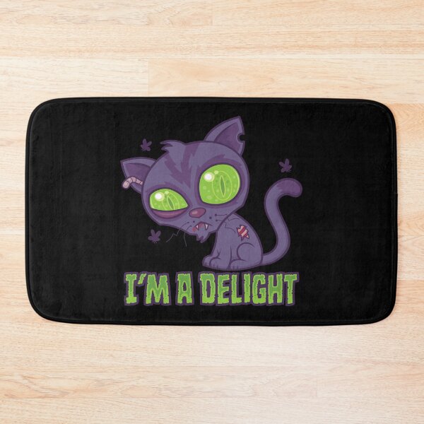 Item preview, Delightfully Undead Creepy Cute Cat designed and sold by fizzgig.