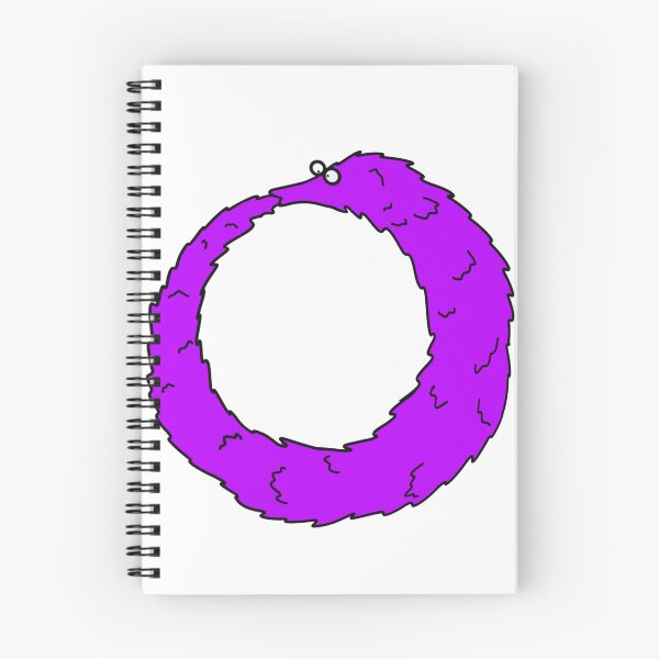 Item preview, Squirm-oboros in Purple designed and sold by A Flea's Market.