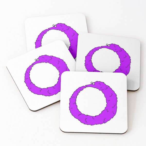 Item preview, Squirm-oboros in Purple designed and sold by A Flea's Market.
