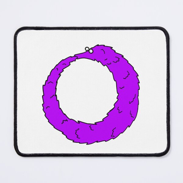 Item preview, Squirm-oboros in Purple designed and sold by A Flea's Market.