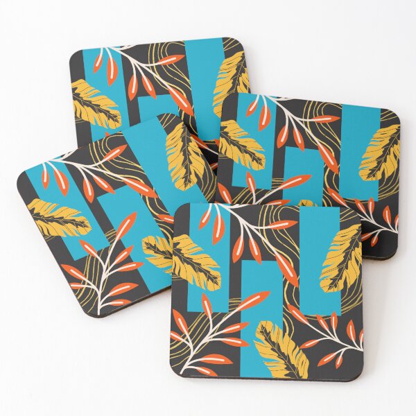 Item preview, Scandinavian Botanical Grid Pattern designed and sold by JitsTheArtist.