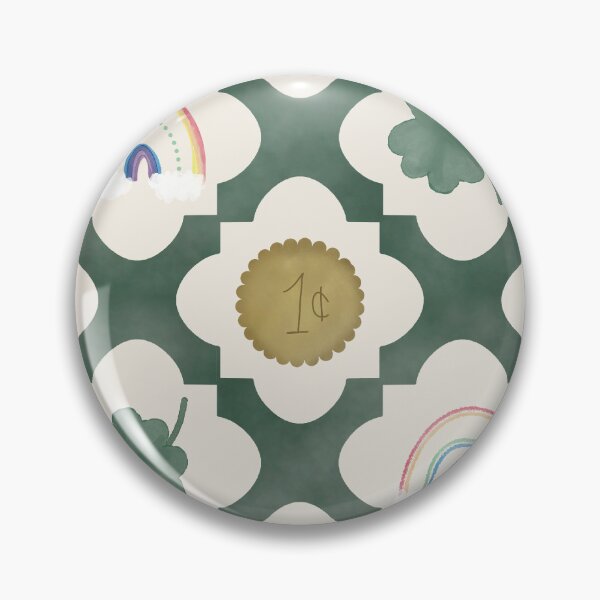 Item preview, Whimsical St. Patrick’s Day Lucky Shamrock Pattern designed and sold by Seamlessly Buffalo.