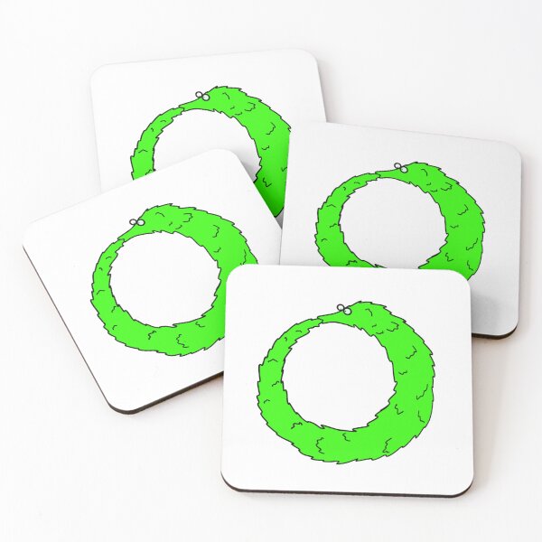 Item preview, Squirm-oboros in Green designed and sold by A Flea's Market.