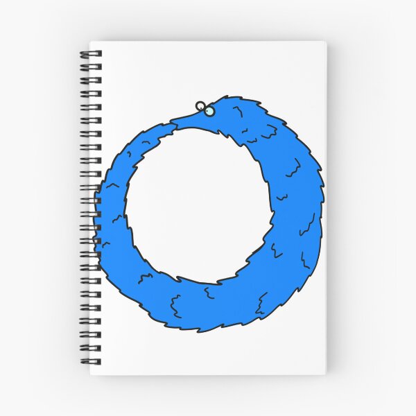 Item preview, Squirm-oboros in Blue designed and sold by A Flea's Market.