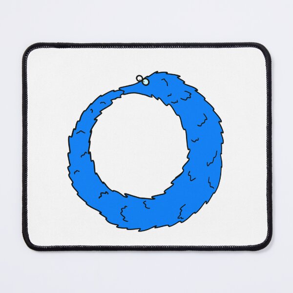 Item preview, Squirm-oboros in Blue designed and sold by A Flea's Market.