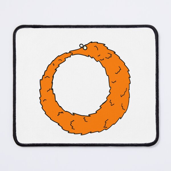 Item preview, Squirm-oboros in Orange designed and sold by A Flea's Market.