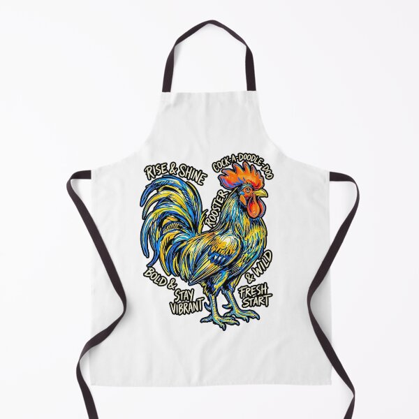 Item preview, Vibrant Morning Rooster Colorful Hand Drawn Style Graphic designed and sold by graphixpolash.