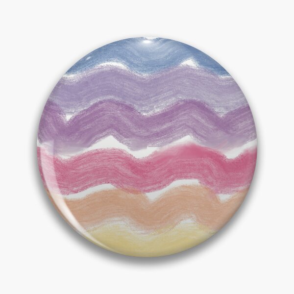 Item preview, Vibrant Pastel Rainbow Watercolor Waves designed and sold by Seamlessly Buffalo.