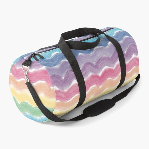 Item preview, Vibrant Pastel Rainbow Watercolor Waves designed and sold by Seamlessly Buffalo.