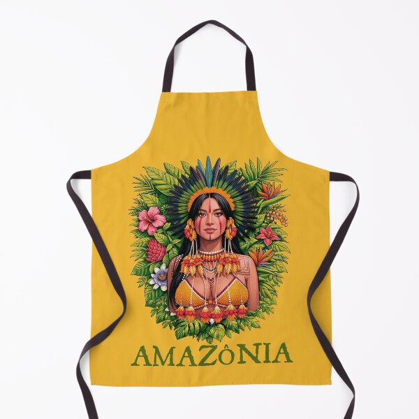 Item preview, Amazonian indigenous designed and sold by Ilustramagno.