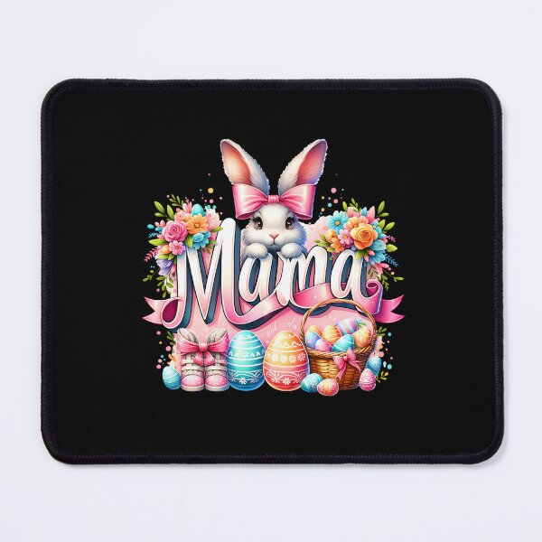 Item preview, Coquette Easter Mama Bunny – Cute Pastel Easter Rabbit Artwork Sticker / Tee / Mug designed and sold by artedigital99.