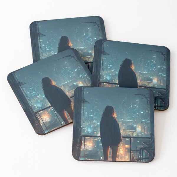 Item preview, Silent Signals Above the City designed and sold by oanaunciuleanu.
