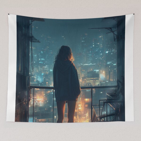 Item preview, Silent Signals Above the City designed and sold by oanaunciuleanu.