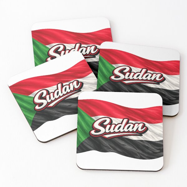 Item preview, Sudan Flag Shirt – Waving Sudan National Pride Design designed and sold by GarnerSupplyCo.