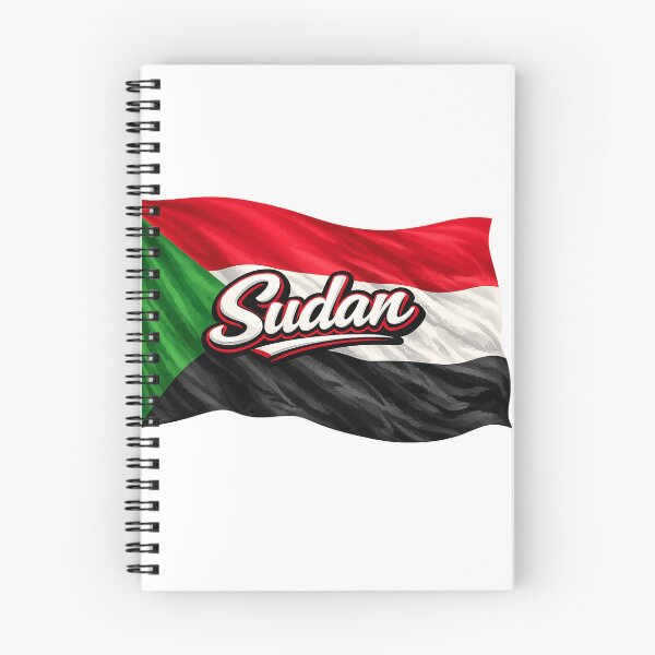 Item preview, Sudan Flag Shirt – Waving Sudan National Pride Design designed and sold by GarnerSupplyCo.