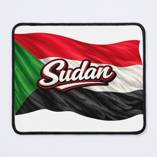 Item preview, Sudan Flag Shirt – Waving Sudan National Pride Design designed and sold by GarnerSupplyCo.