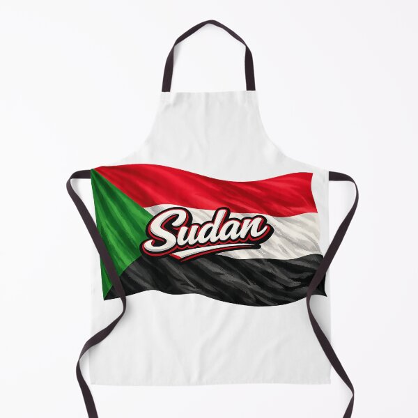 Item preview, Sudan Flag Shirt – Waving Sudan National Pride Design designed and sold by GarnerSupplyCo.