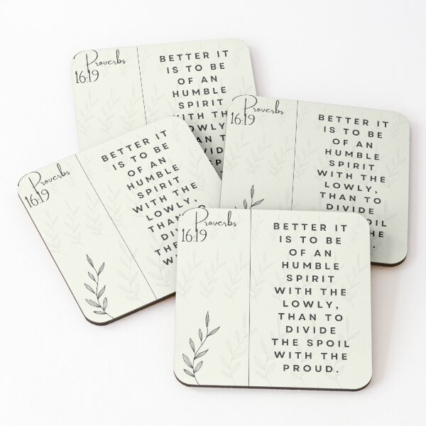 Item preview, Proverbs 16:19 designed and sold by Undonemadenew.
