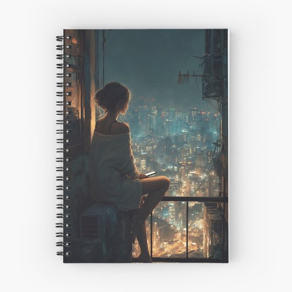 Item preview, Silent Signals Above the City designed and sold by oanaunciuleanu.
