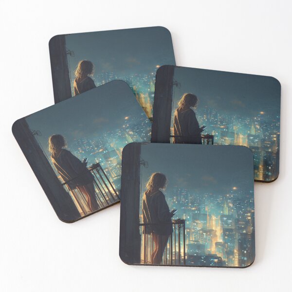 Item preview, Silent Signals Above the City designed and sold by oanaunciuleanu.