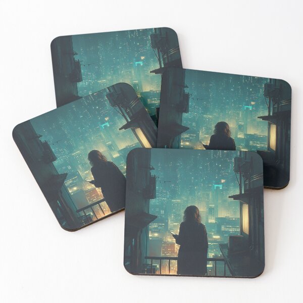 Item preview, Silent Signals Above the City designed and sold by oanaunciuleanu.